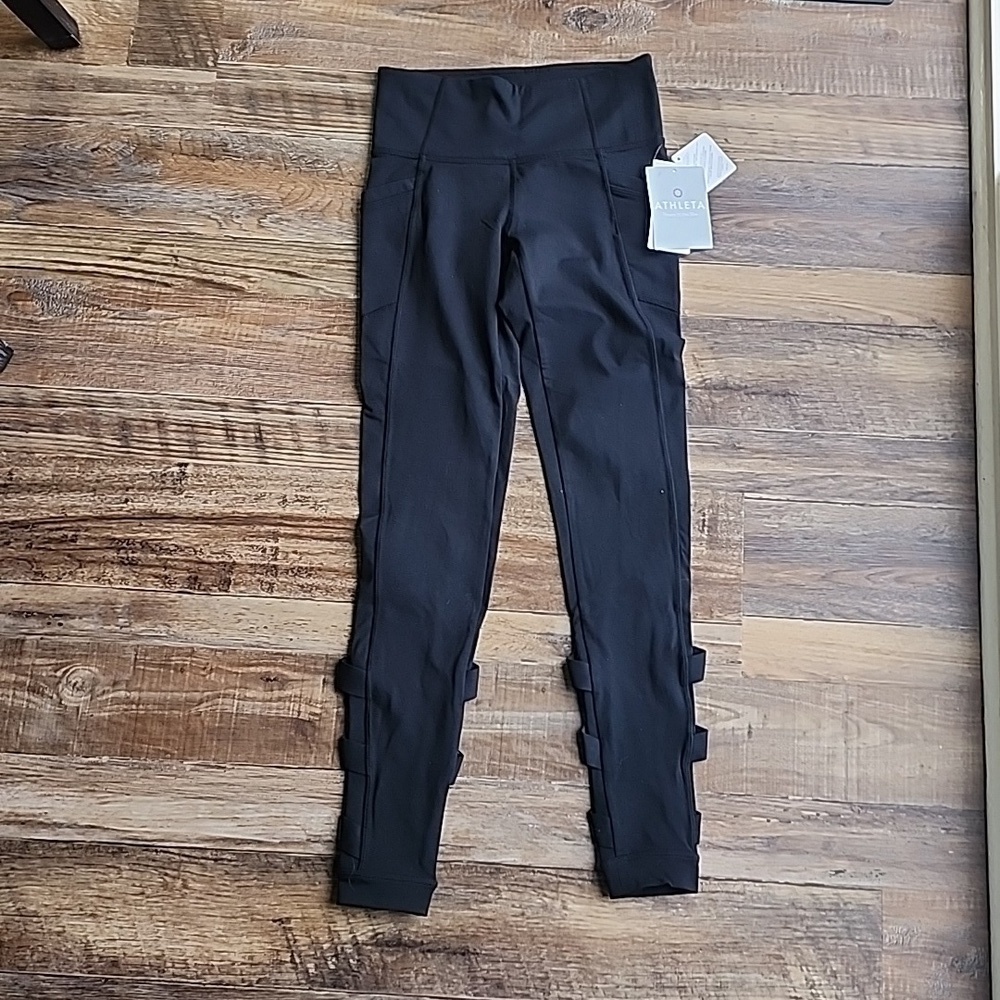 NWT Athleta High Rise Leggings Sz XS